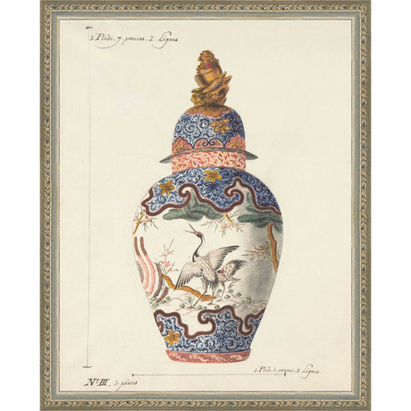 VINTAGE GINGER JAR IV - Kings Fine Art & Decor