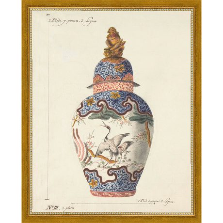 VINTAGE GINGER JAR IV - Kings Fine Art & Decor