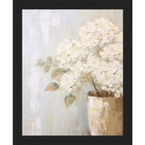WHITE HYDRANGEAS - Kings Fine Art & Decor
