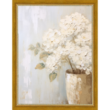 WHITE HYDRANGEAS - Kings Fine Art & Decor