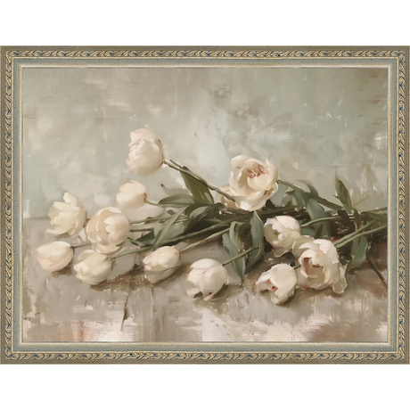 WHITE TULIPS - Kings Fine Art & Decor