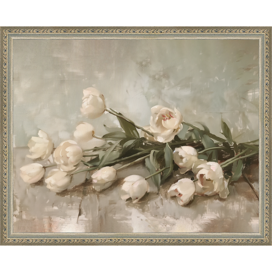 WHITE TULIPS - Kings Fine Art & Decor