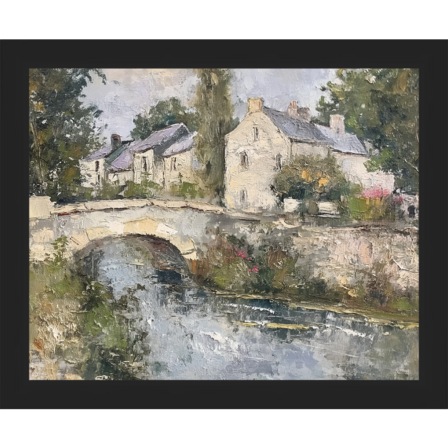 VILLAGE BRIDGE - Kings Fine Art & Decor