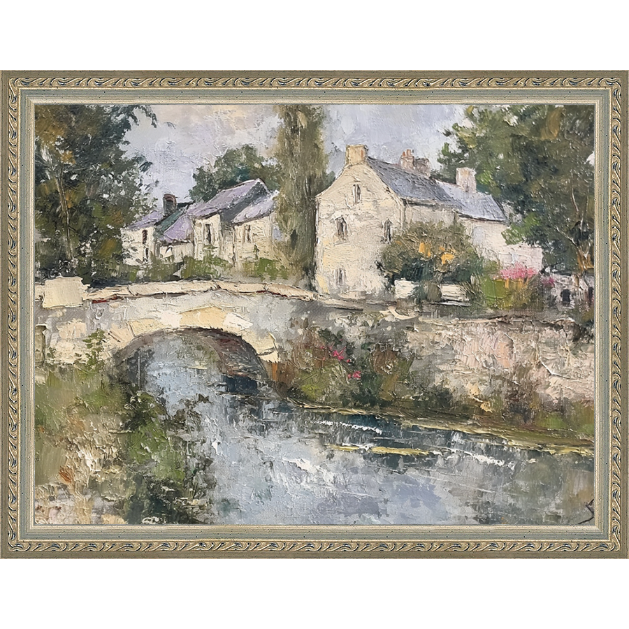 VILLAGE BRIDGE - Kings Fine Art & Decor