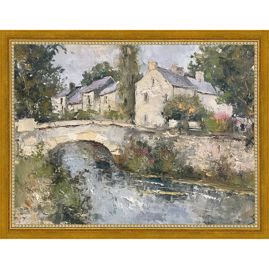 VILLAGE BRIDGE - Kings Fine Art & Decor