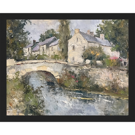 VILLAGE BRIDGE - Kings Fine Art & Decor