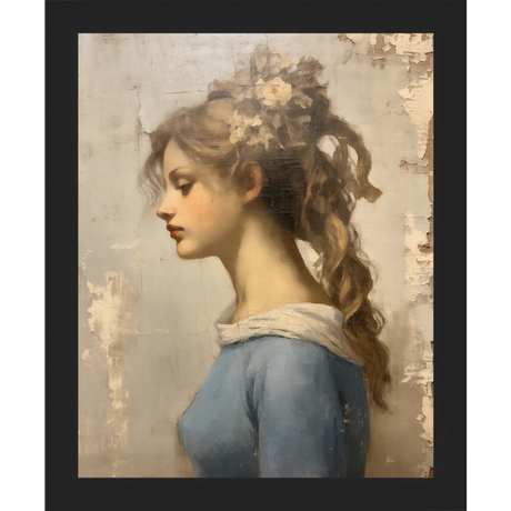 MAIDEN IN BLUE - Kings Fine Art & Decor