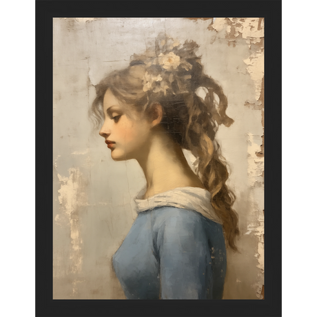 MAIDEN IN BLUE - Kings Fine Art & Decor