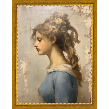 MAIDEN IN BLUE - Kings Fine Art & Decor