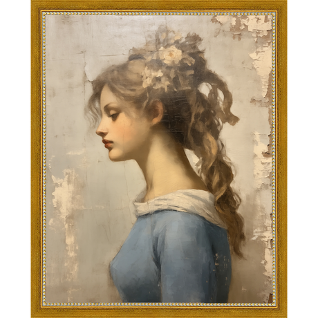 MAIDEN IN BLUE - Kings Fine Art & Decor