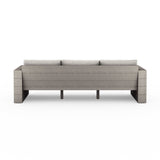 Leroy Outdoor Sofa, Weathered Grey - Kings Fine Art & Decor
