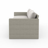 Leroy Outdoor Sofa, Weathered Grey - Kings Fine Art & Decor
