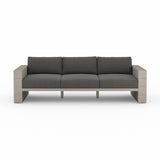 Leroy Outdoor Sofa, Weathered Grey - Kings Fine Art & Decor