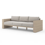 Leroy Outdoor Sofa, Washed Brown - Kings Fine Art & Decor