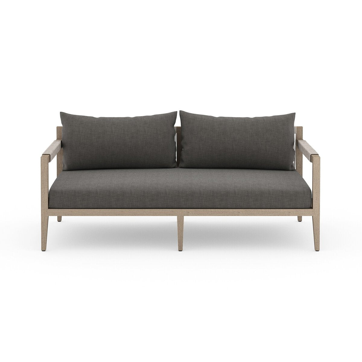 Sherwood Outdoor Sofa, Washed Brown - Kings Fine Art & Decor
