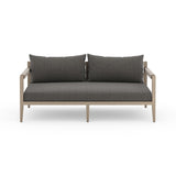 Sherwood Outdoor Sofa, Washed Brown - Kings Fine Art & Decor