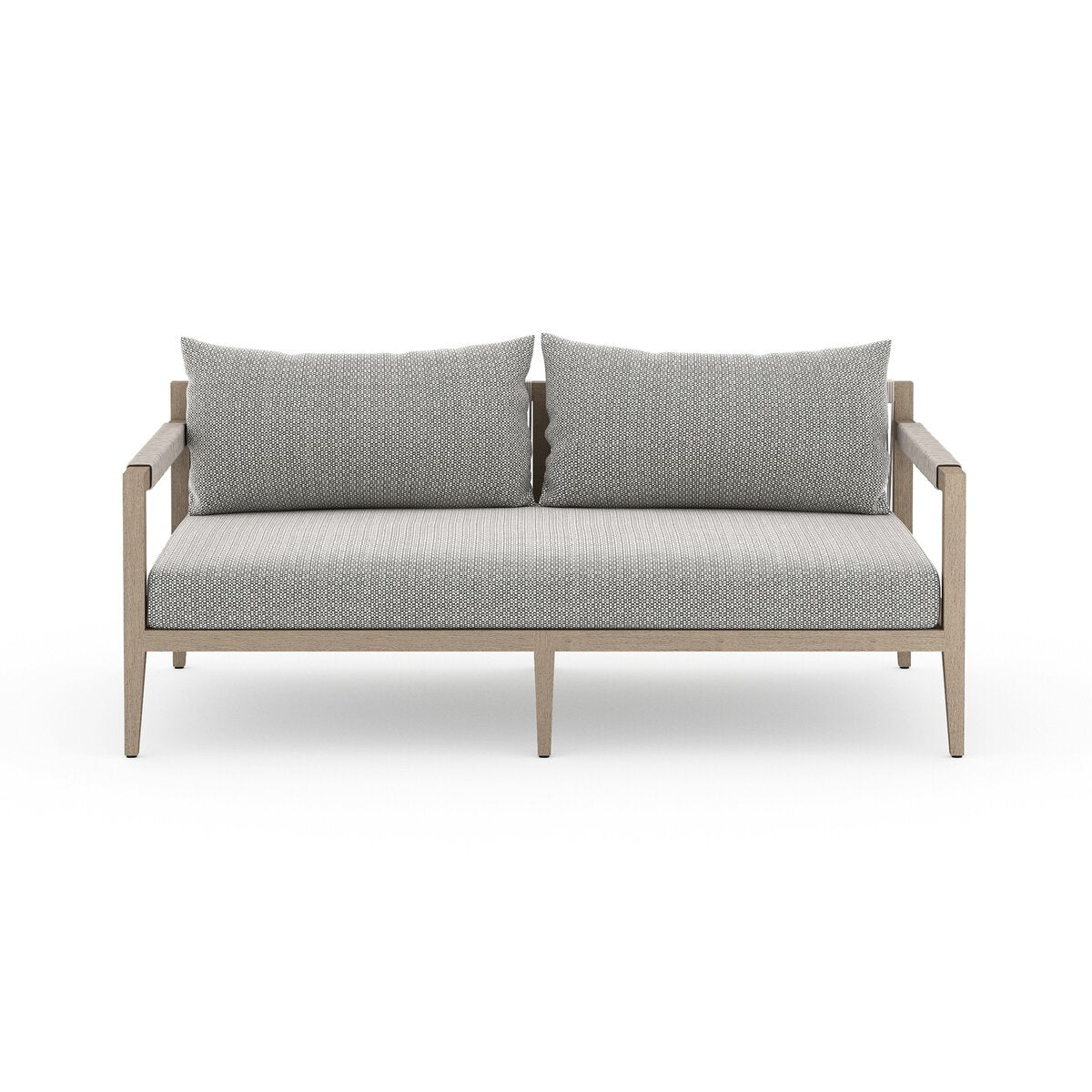 Sherwood Outdoor Sofa, Washed Brown - Kings Fine Art & Decor