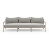 Sherwood Outdoor Sofa, Washed Brown - Kings Fine Art & Decor