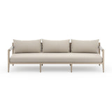 Sherwood Outdoor Sofa, Washed Brown - Kings Fine Art & Decor