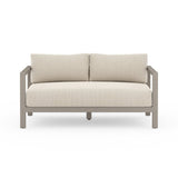 Sonoma Outdoor Sofa, Weathered Grey - Kings Fine Art & Decor