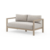Sonoma Outdoor Sofa, Washed Brown - Kings Fine Art & Decor