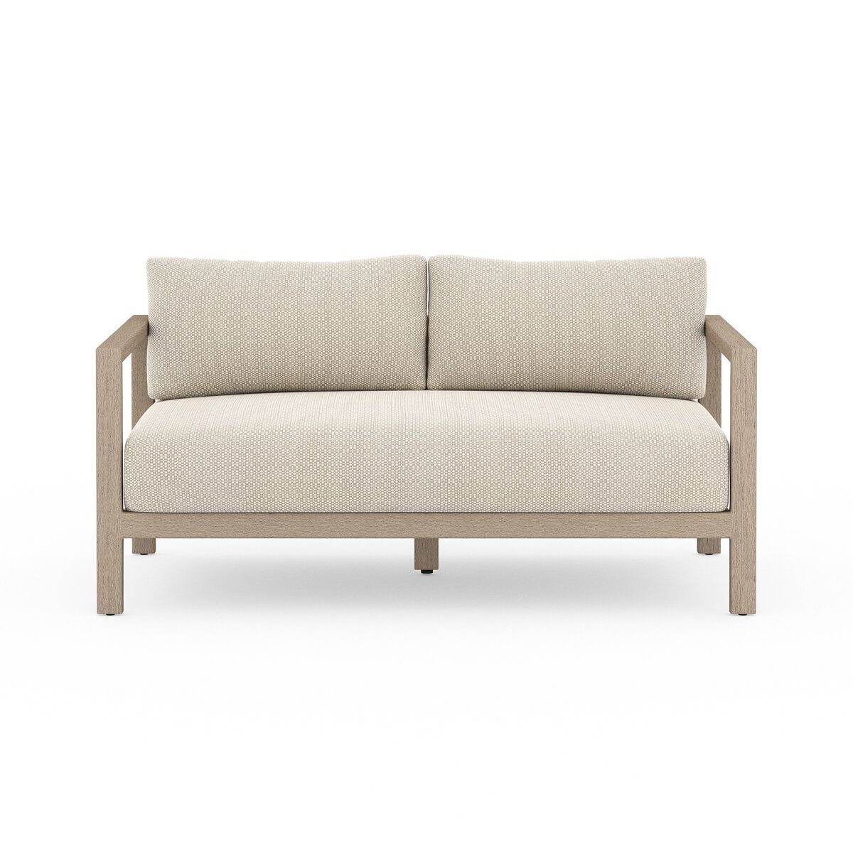 Sonoma Outdoor Sofa, Washed Brown - Kings Fine Art & Decor