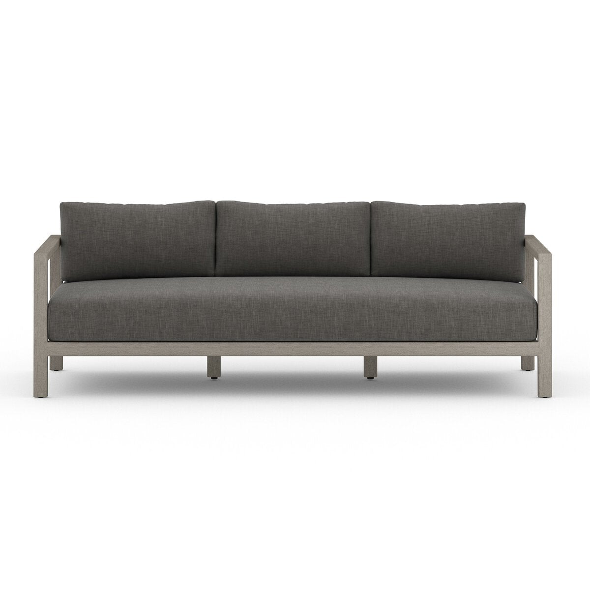Sonoma Outdoor Sofa, Weathered Grey - Kings Fine Art & Decor