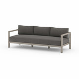 Sonoma Outdoor Sofa, Weathered Grey - Kings Fine Art & Decor