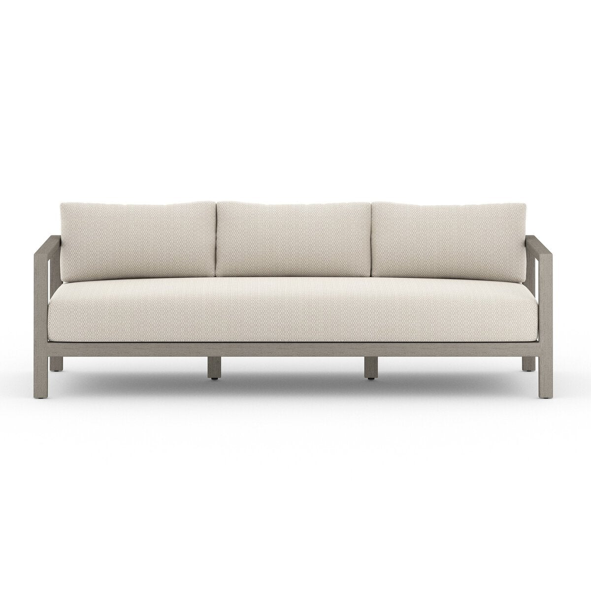 Sonoma Outdoor Sofa, Weathered Grey - Kings Fine Art & Decor