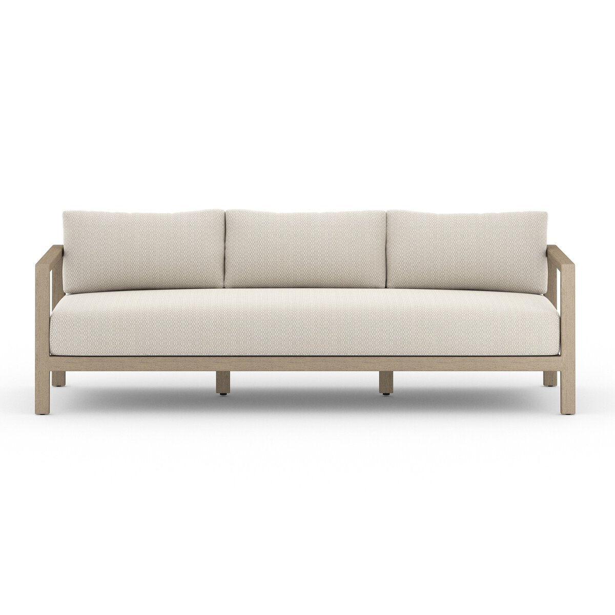 Sonoma Outdoor Sofa, Washed Brown - Kings Fine Art & Decor