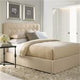 AVERY FABRIC PANEL BED KING