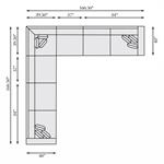 BLISS FABRIC SECTIONAL