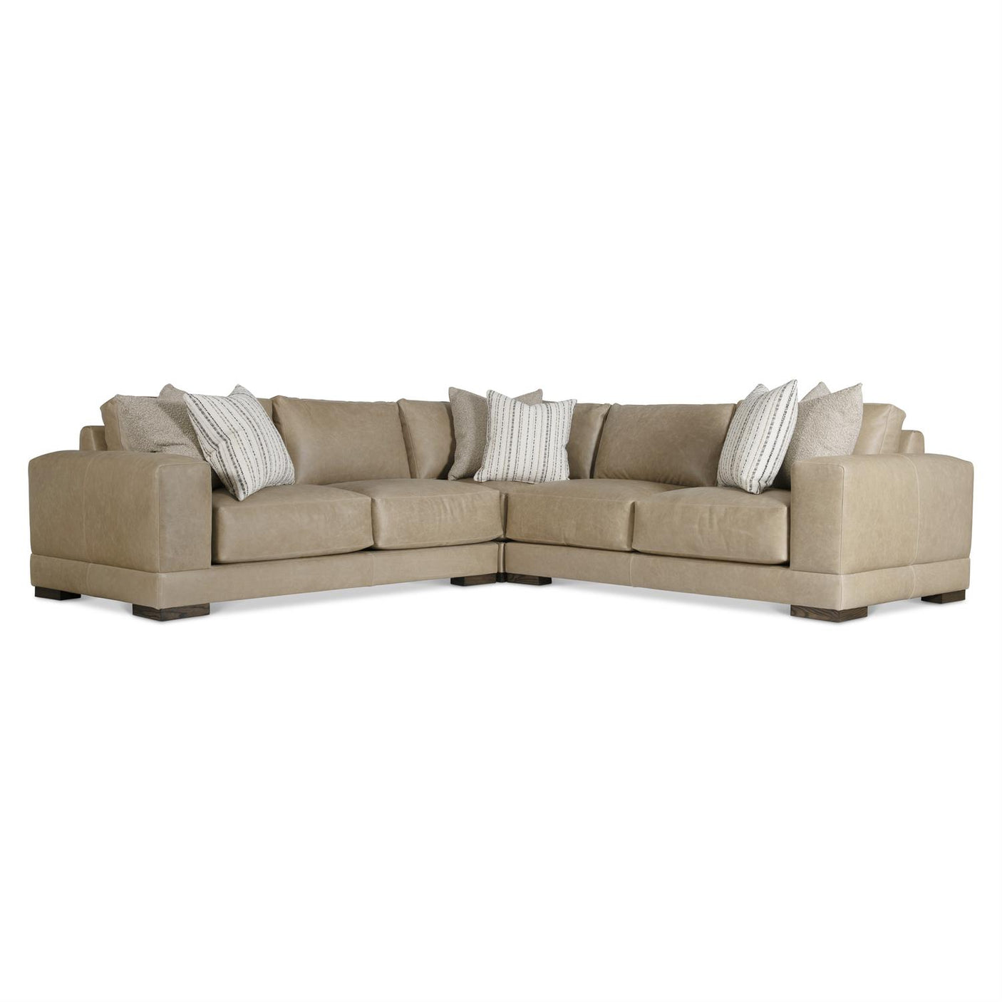LARS LEATHER SECTIONAL