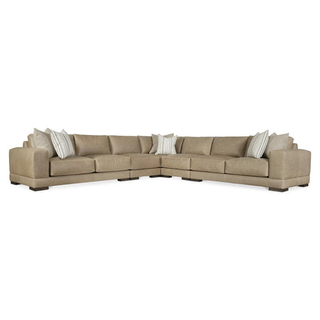 LARS LEATHER SECTIONAL
