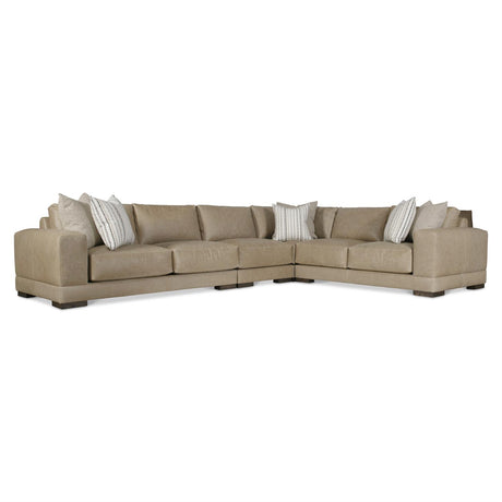 LARS LEATHER SECTIONAL