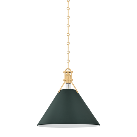 painted-no.-2-pendant-MDS352-AGB/SSG