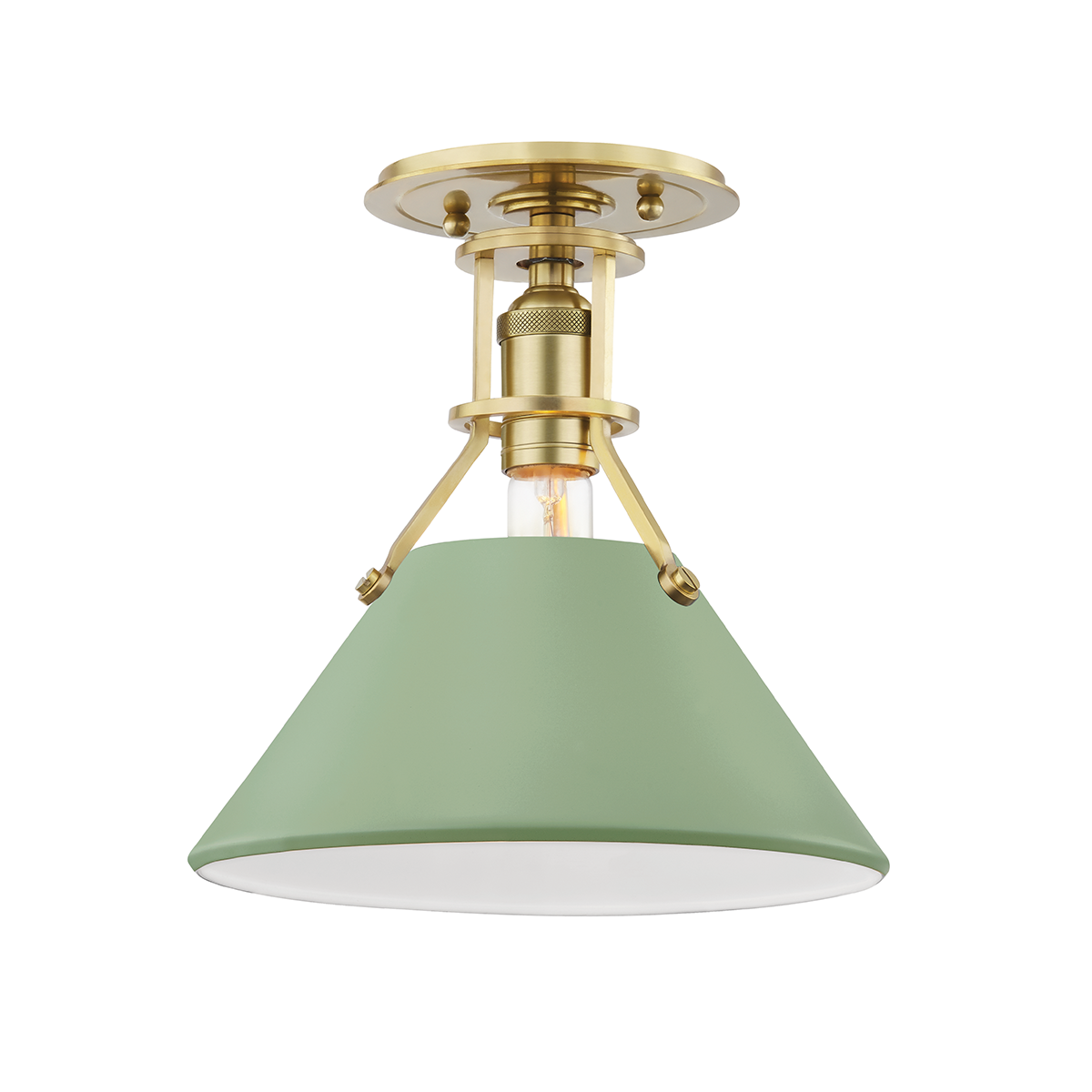painted-no.2-semi-flush-MDS353-AGB/LFG