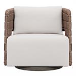 MALDIVES OUTDOOR SWIVEL CHAIR