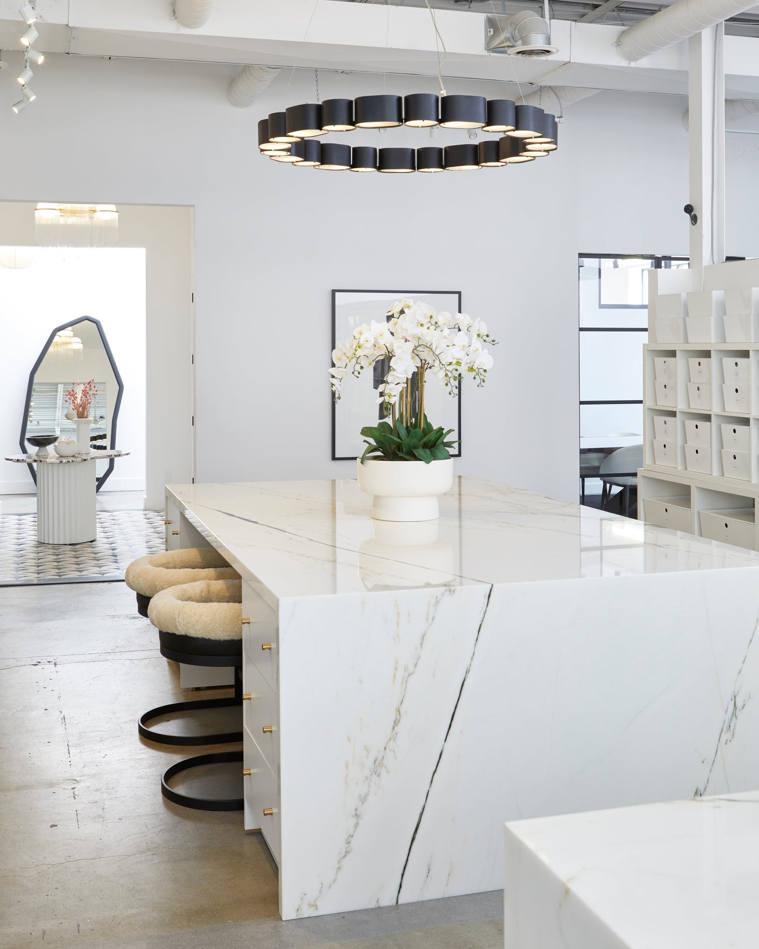 opal-chandelier-393-50-SBK/SS-3