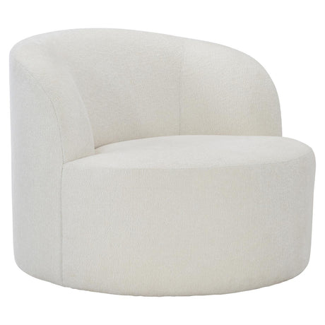 ELLE FABRIC SWIVEL CHAIR