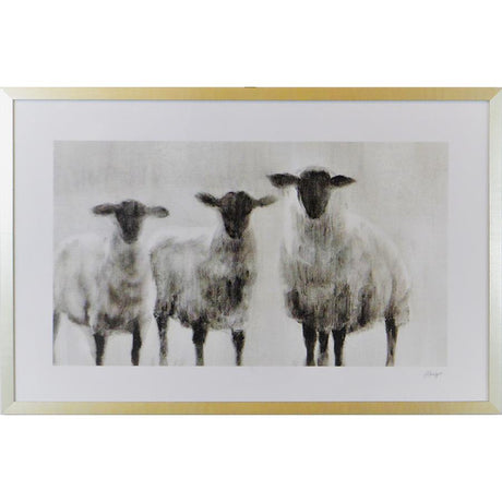 RUSTIC SHEEP I - Kings Fine Art & Decor