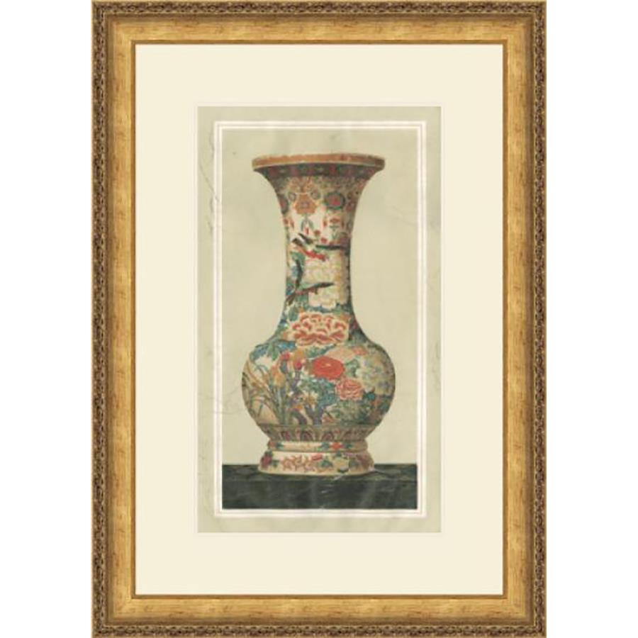 EMBELLISHED SATSUMA VASE II - Kings Fine Art & Decor