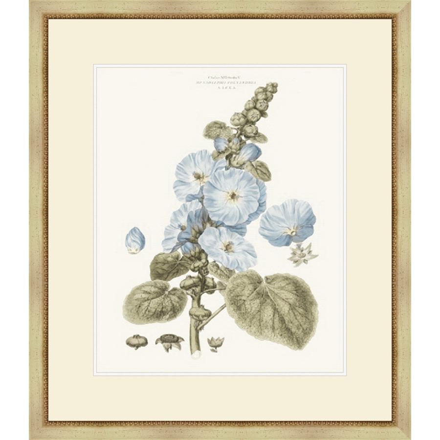 BASHFUL BLUE FLORALS IV - Kings Fine Art & Decor