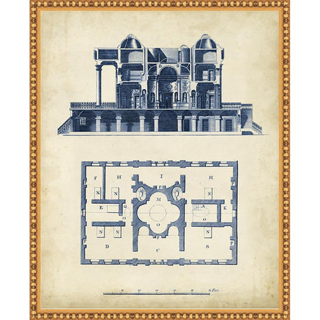 ARCHITECTURAL BLUEPRINT III - Kings Fine Art & Decor