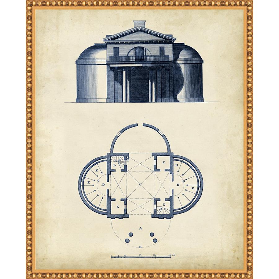 ARCHITECTURAL BLUEPRINT IV - Kings Fine Art & Decor