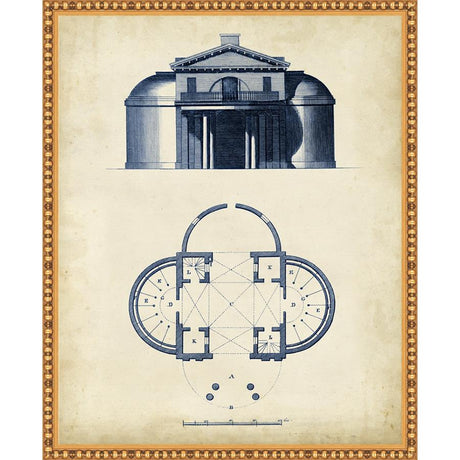 ARCHITECTURAL BLUEPRINT IV - Kings Fine Art & Decor