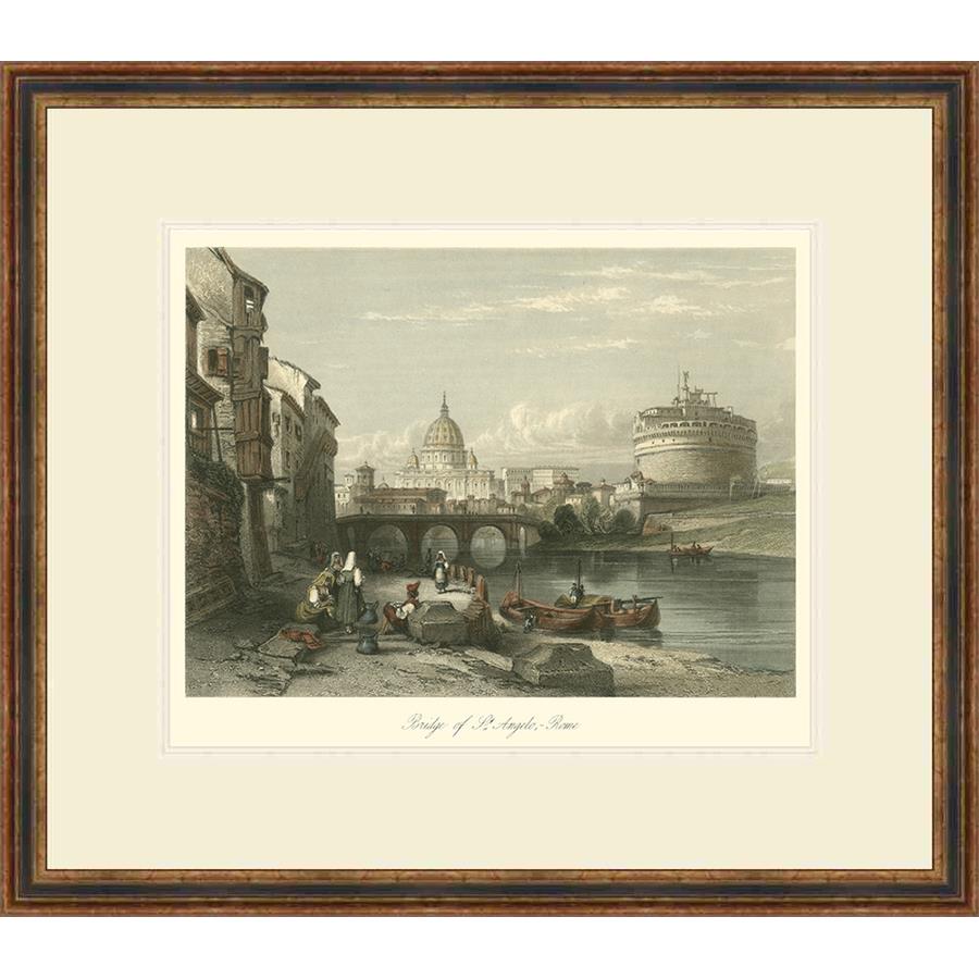 BRIDGE OF ST ANGELO ROME - Kings Fine Art & Decor