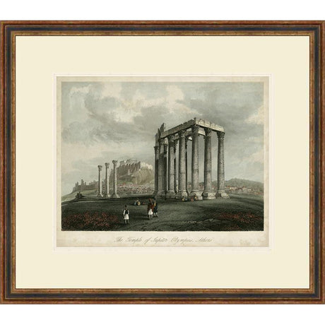 TEMPLE OF JUPITER OLYMPUS ATHENS - Kings Fine Art & Decor
