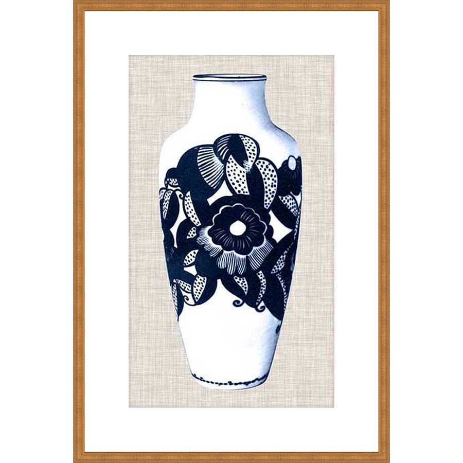BLUE AND WHITE VASE III - Kings Fine Art & Decor