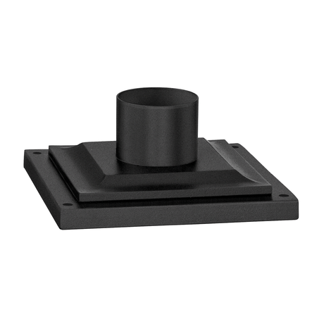 textured-black-square-pier-mount-PMB4941-TBK